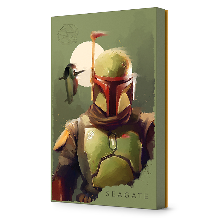 External Hard Drive Star Wars 2TB Boba 2.5in USB 3.2 Gen 1