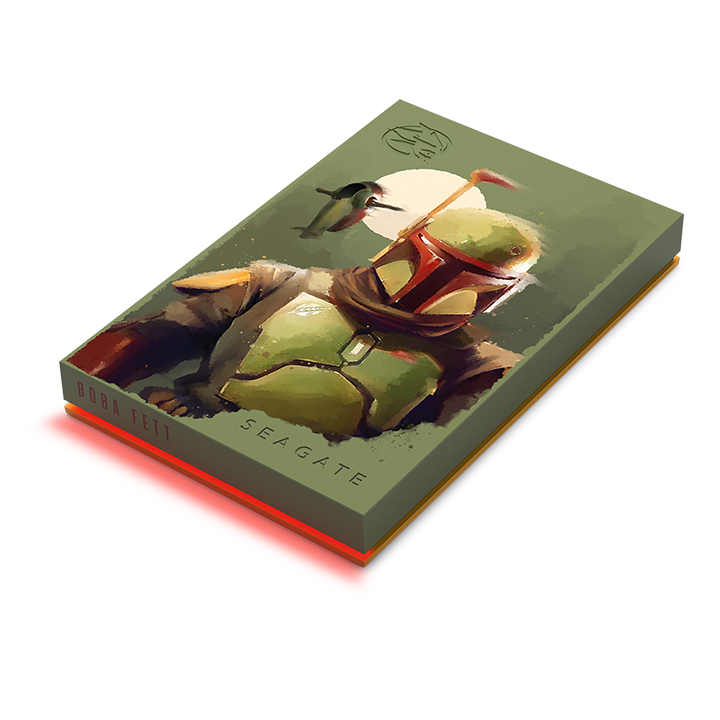 External Hard Drive Star Wars 2TB Boba 2.5in USB 3.2 Gen 1