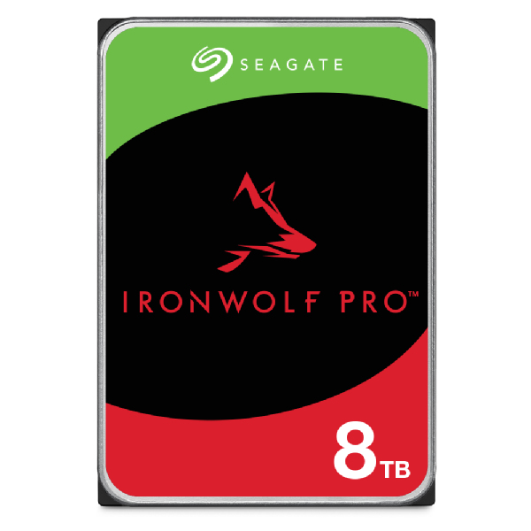Ironwolf Pro 8TB Hard Disk Drive 3.5in SATA 6g 7200rpm 256MB Cache