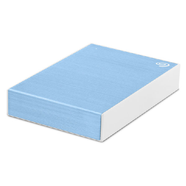 One Touch External HDD With Password Protection 4TB 2.5in Light Blue USB 3.0