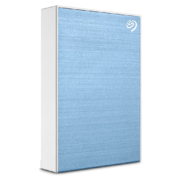 One Touch External HDD With Password Protection 4TB 2.5in Light Blue USB 3.0
