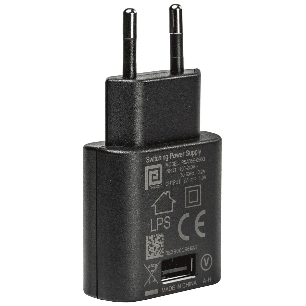 7 700 & 800 Series Ac Pwr Suppl USB Europe 100-240v 5v/1a