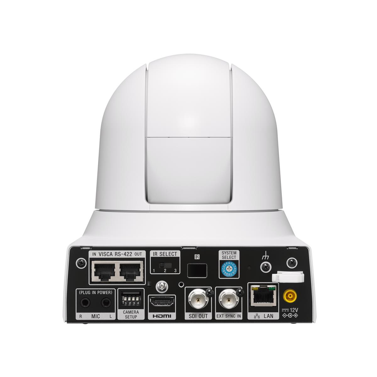 Pan-tilt-zoom Camera Brc-x400 Ip 8.5 Mp Exmor R 4k With Ndi Hx Capability White