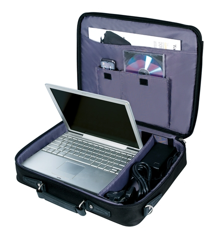 Notepac - 15-16in -  Notebook Clamshell Case - Black