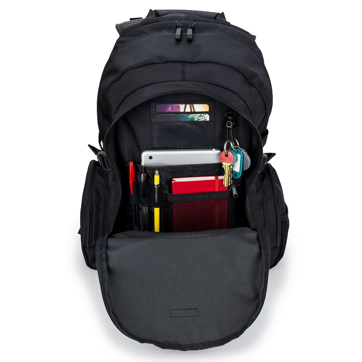 Classc - 15.4in - Notebook Backpack - Black Nylon