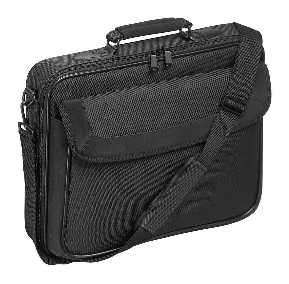 Classic - 15.6in Clamshell Notebook Case - Black Nylon