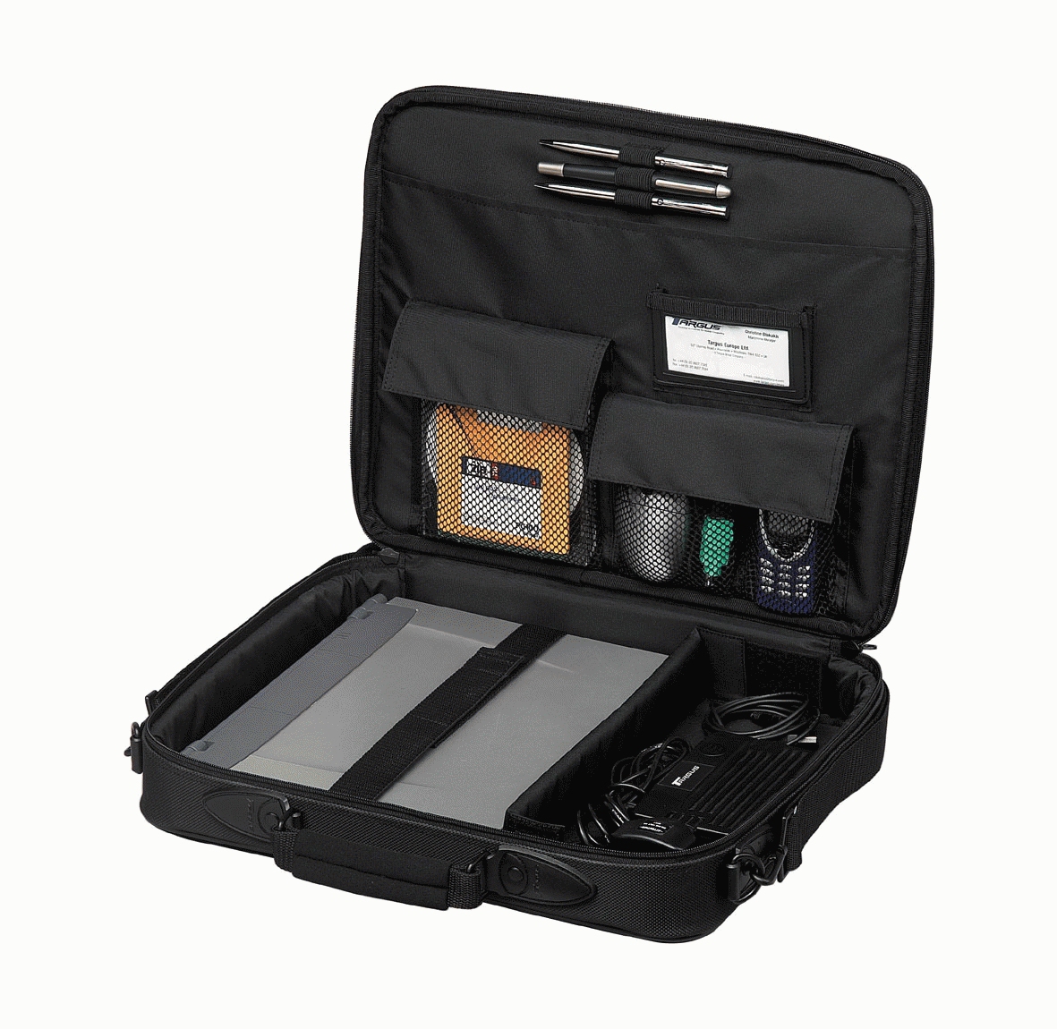Classic - 15.6in Clamshell Notebook Case - Black Nylon