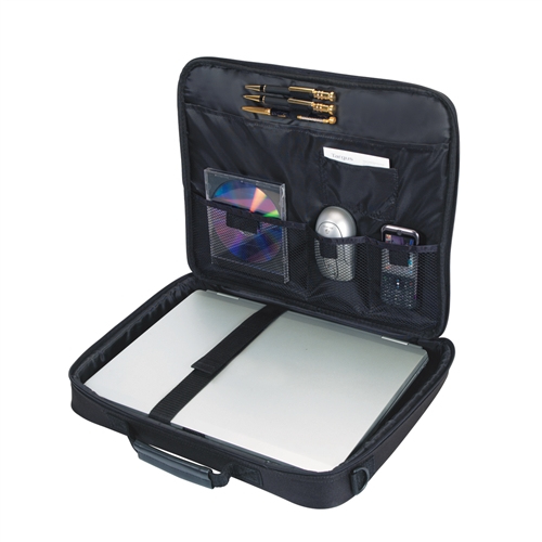 Classic - 15.6in Clamshell Notebook Case - Black Nylon