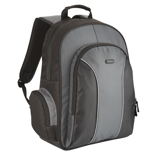 Essential - 15-15.6in Notebook Backpack - Black/ Grey