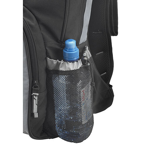 Essential - 15-15.6in Notebook Backpack - Black/ Grey