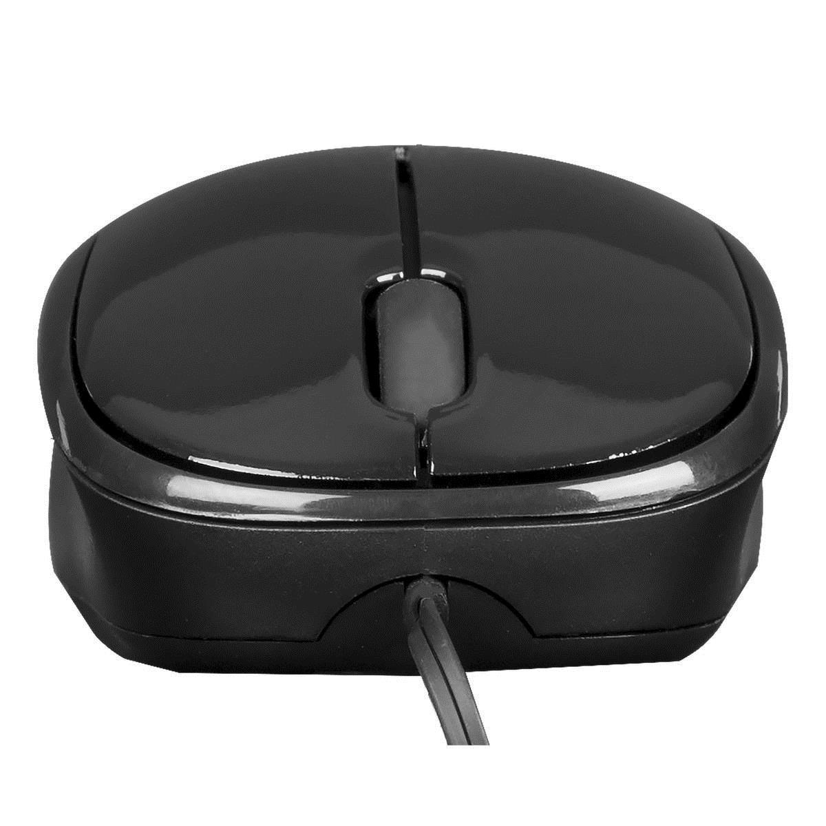 Compact Optical Mouse Black/ Grey