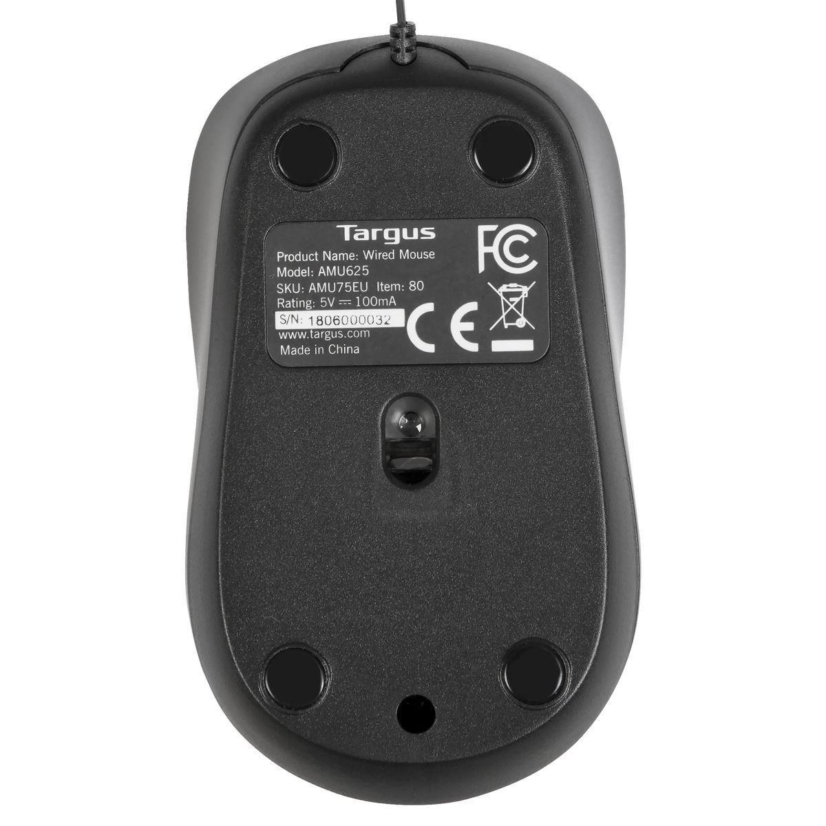 Compact Optical Mouse Black/ Grey