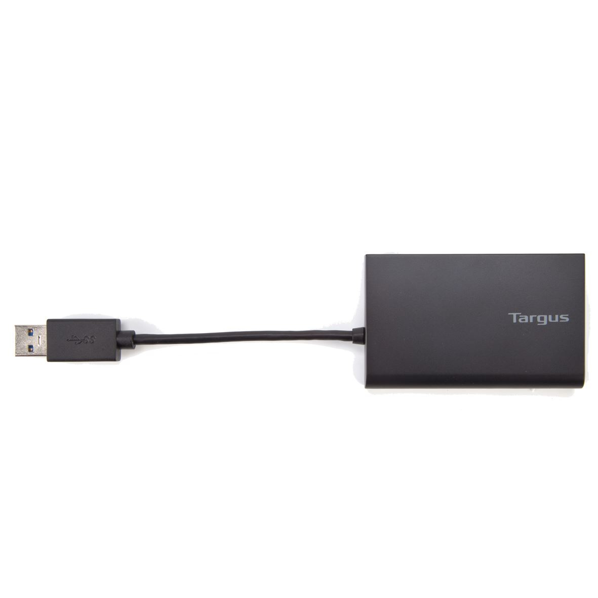 Hub USB 3.0 3 Ports With Gigabit Ethernet Black
