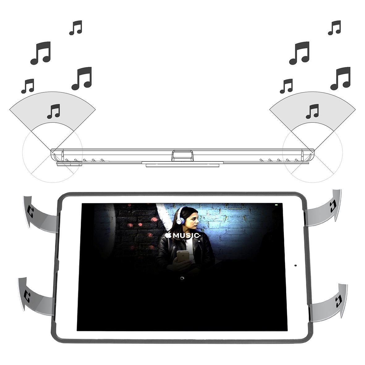 Pro-tek New iPad Pro 10.1in Grey