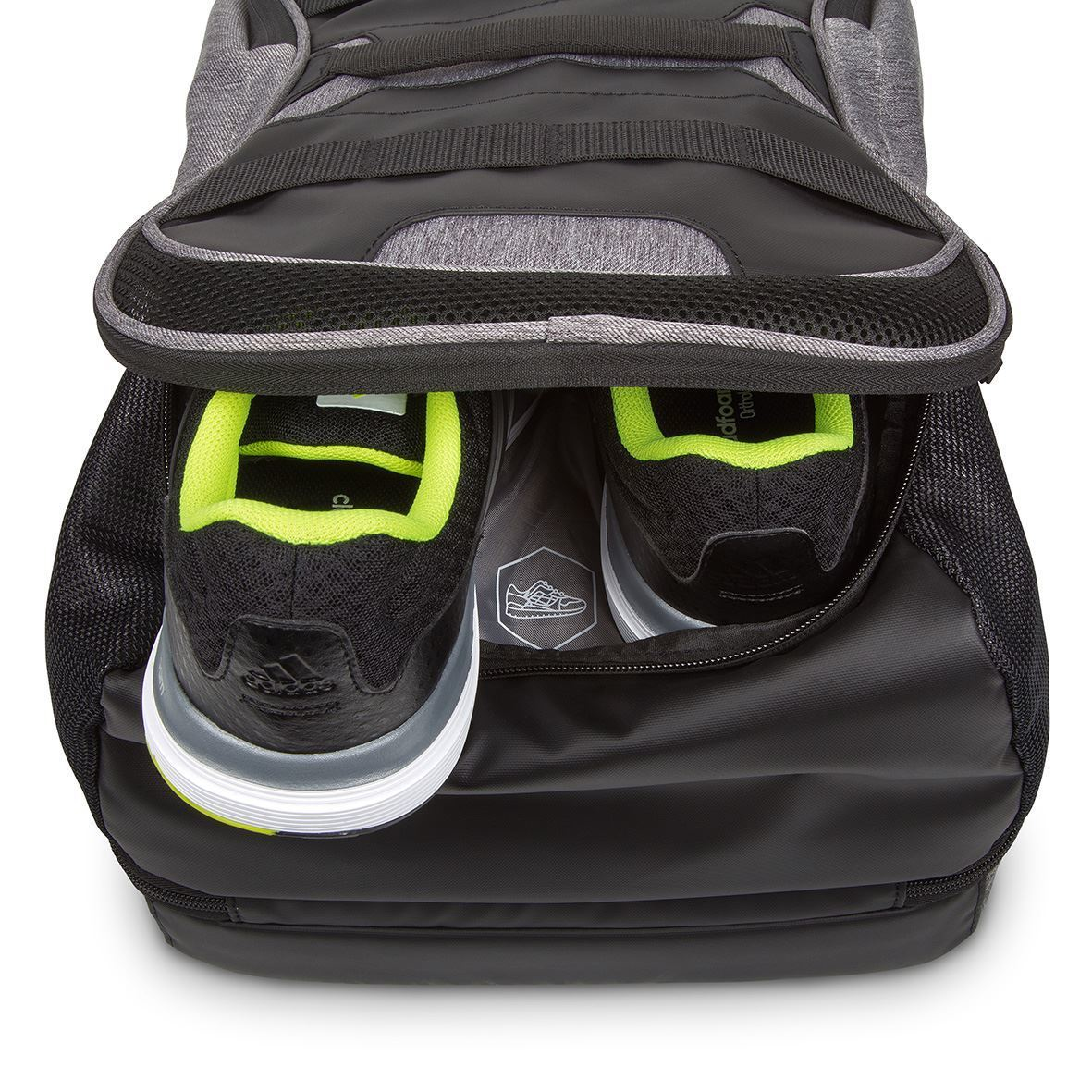 Work + Play Fitness - 15.6in Notebook Backpack - Grey