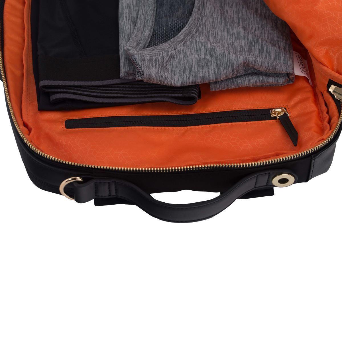 Newport Convertible 15in Notebook Backpack - Black