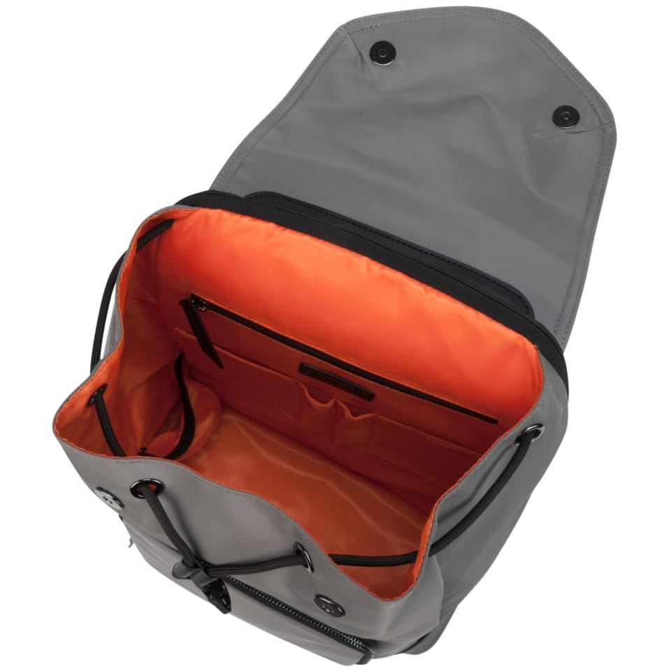 Newport Drawstring - 15in - Notebook Backpack - Grey