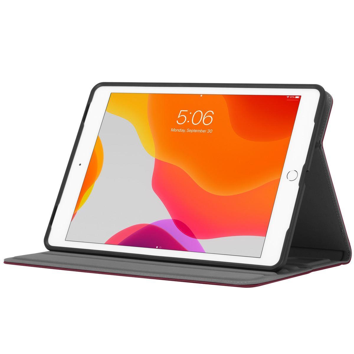Versavu Case - iPad (7th Gen) Burgundy (magnetic)