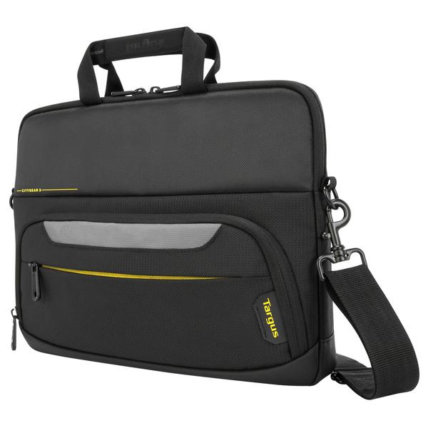 Citygear - 10-12in Notebook Slim Case Topload Black