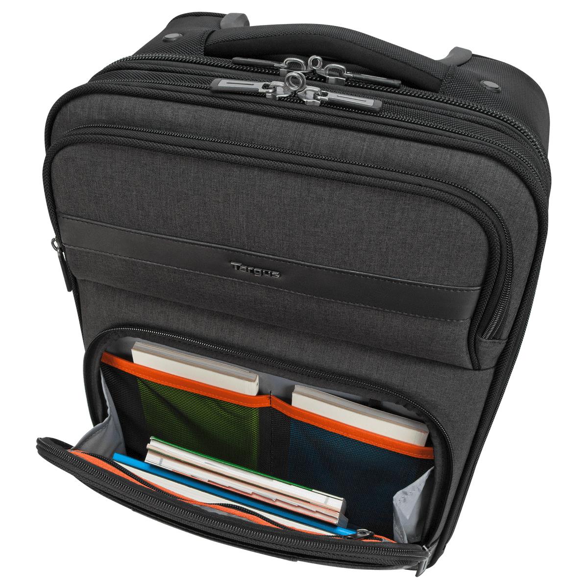 Citysmart - 12-15.6in - Compact Under-seat Roller Bag - Charcoal