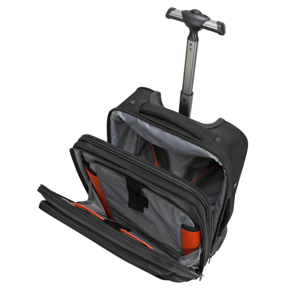 Citysmart - 12-15.6in - Compact Under-seat Roller Bag - Charcoal