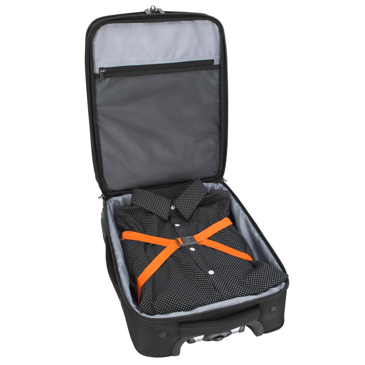 Citysmart - 12-15.6in - Compact Under-seat Roller Bag - Charcoal