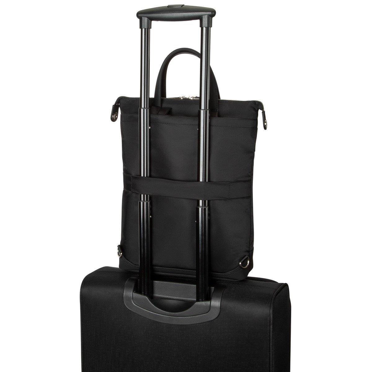 Newport - 15in - Notebook Tote Backpack - Black