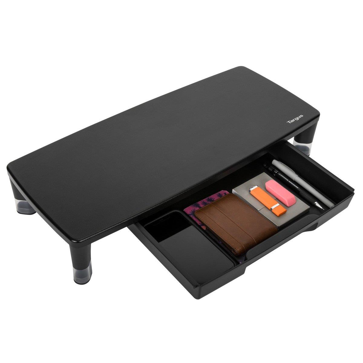 Adjustable Monitor Riser With Drawer