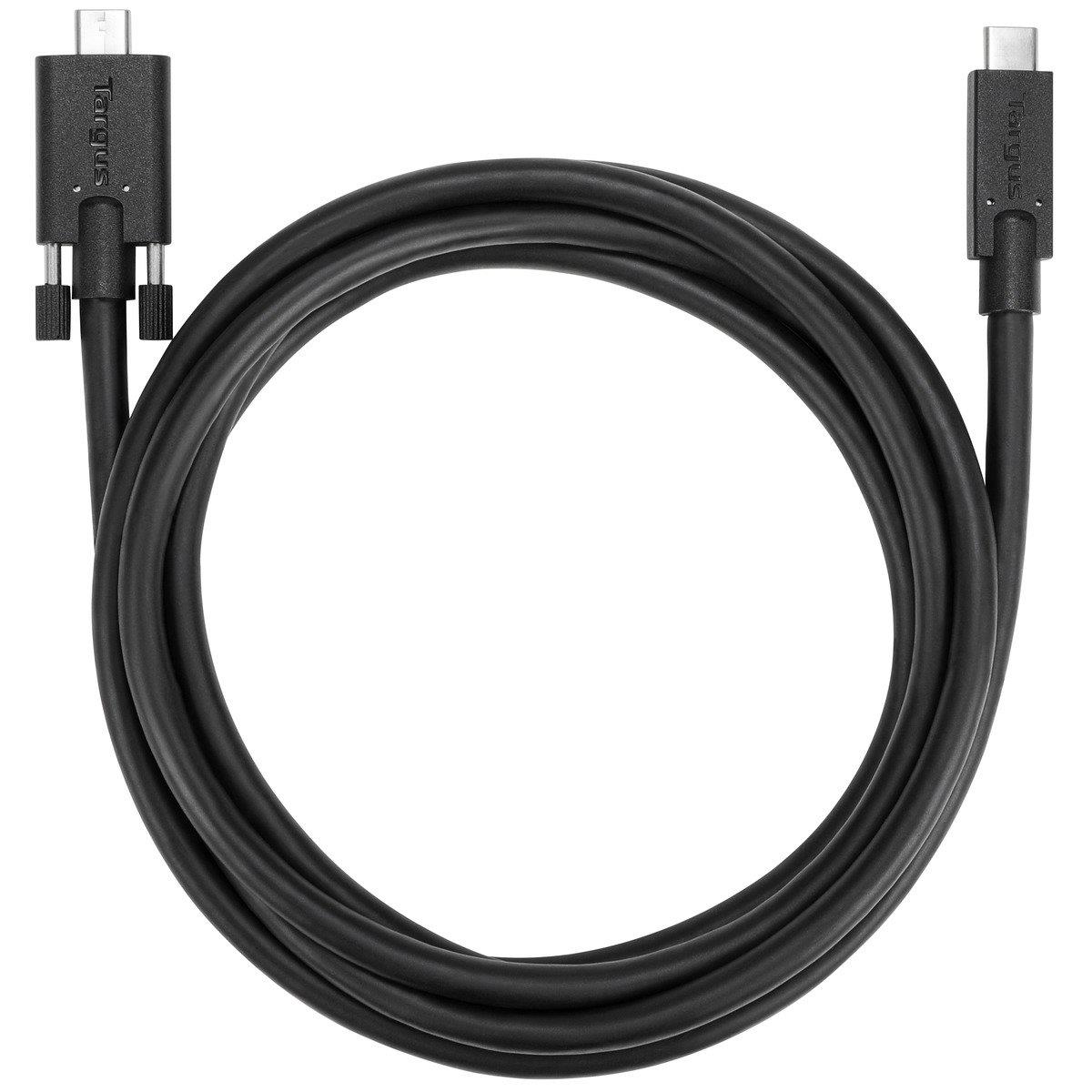 USB-c Male To USB-c Male Screw-in Cable 10GB 2m