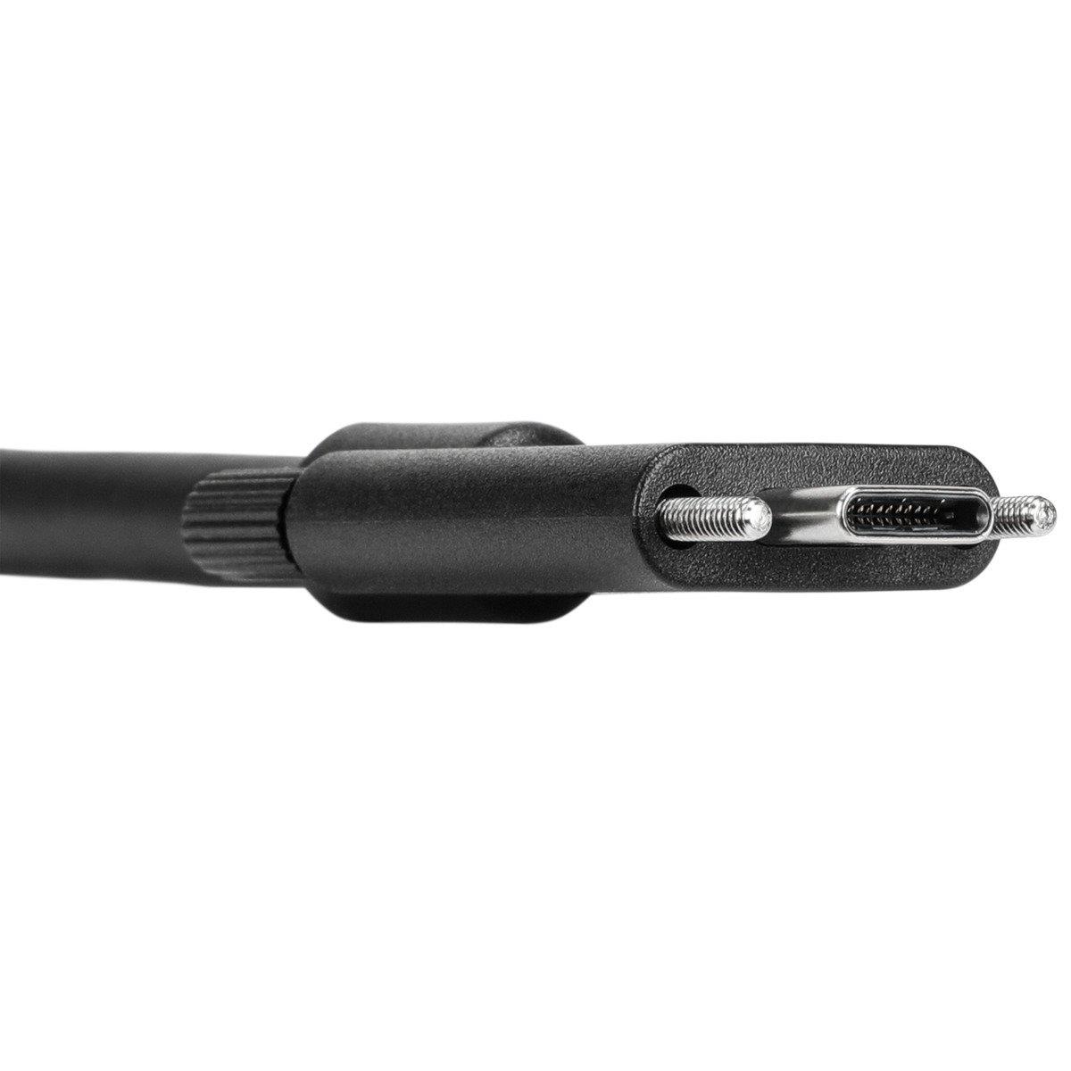 USB-c Male To USB-c Male Screw-in Cable 10GB 2m