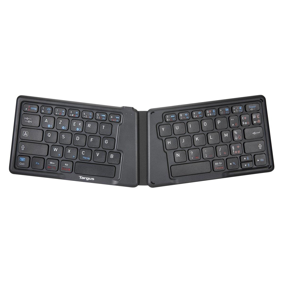 Anti Microbial Folding Ergonomic Tablet Keyboard - Azerty Fr
