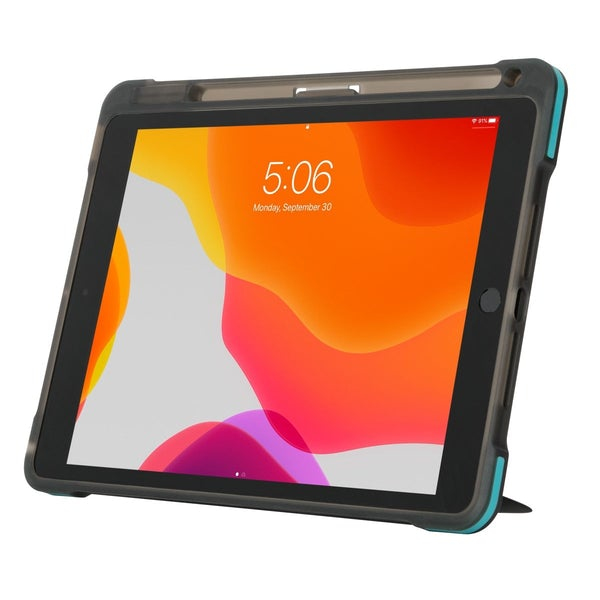 Safeport� Standard Antimicrobial Case For iPad (9th, 8th And 7th Gen.) 10.2in - Asphalt Grey