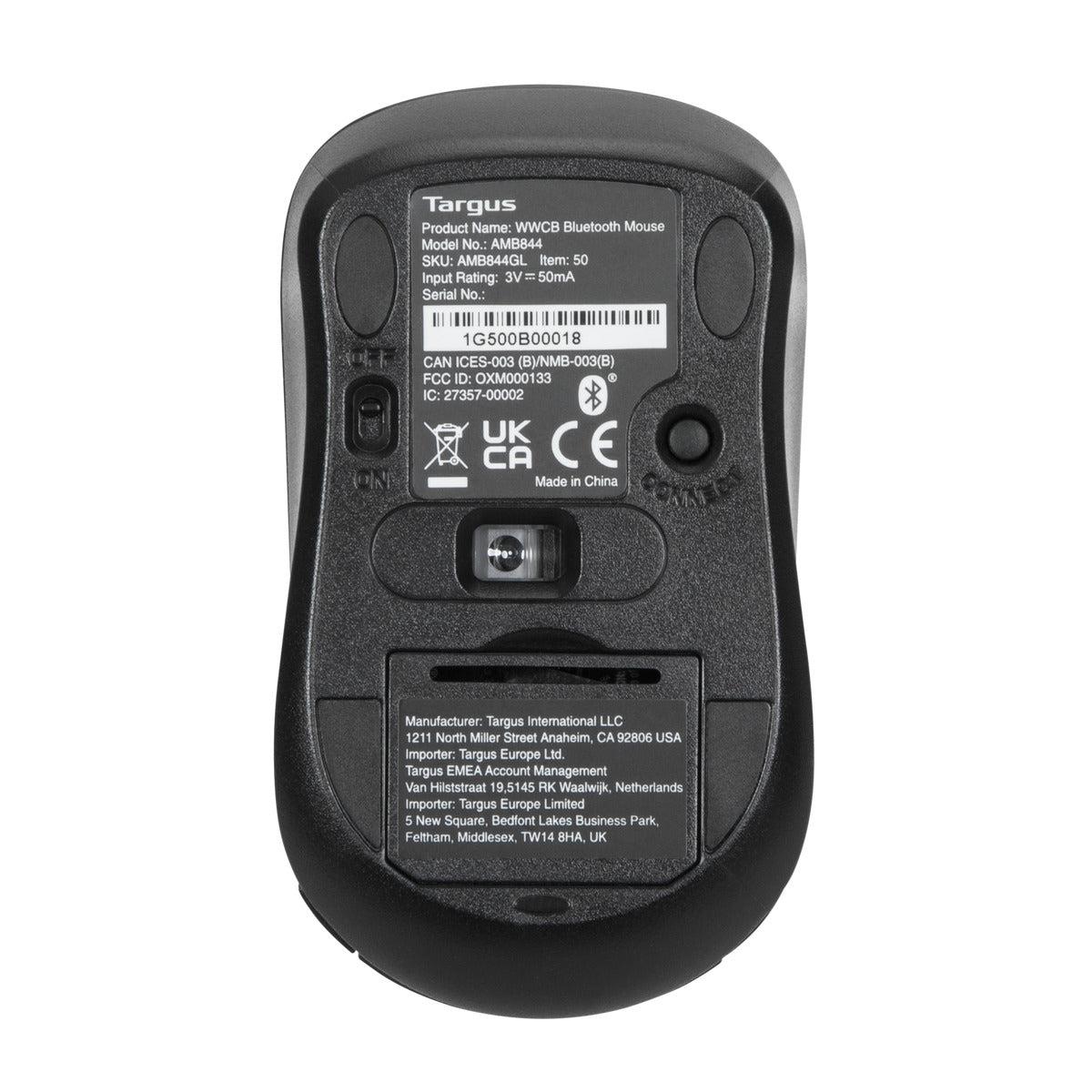 Works With Chromebook - Bluetooth Antimicrobial Mouse