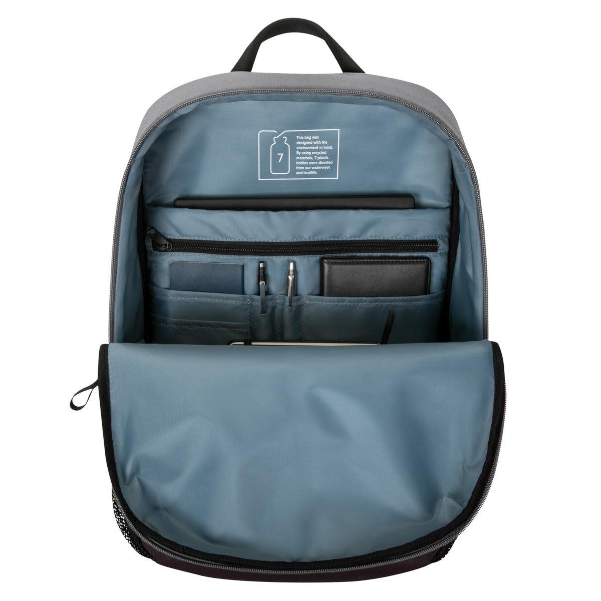 Sagano Ecosmart - 15.6in - Notebook Backpack - Black/ Grey