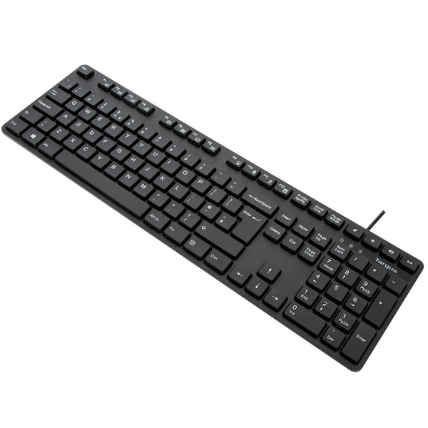 Antimicrobial USB Wired Keyboard - Qwerty Uk