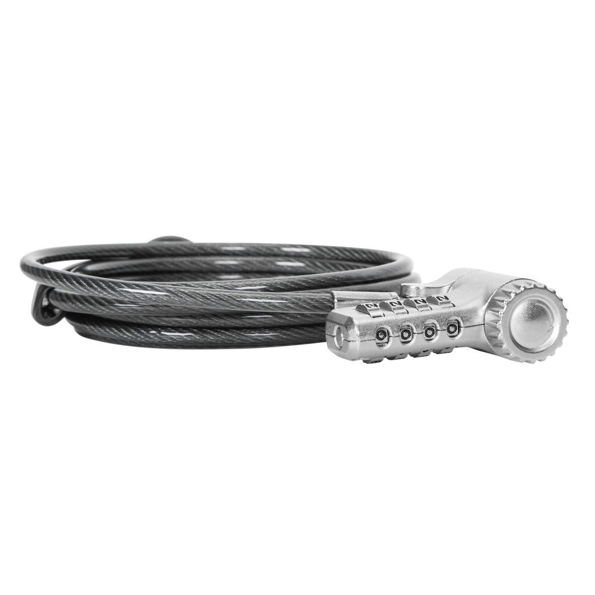 Ultimate Universal Serialised Combination Cable Lock With Adaptable Lock Head
