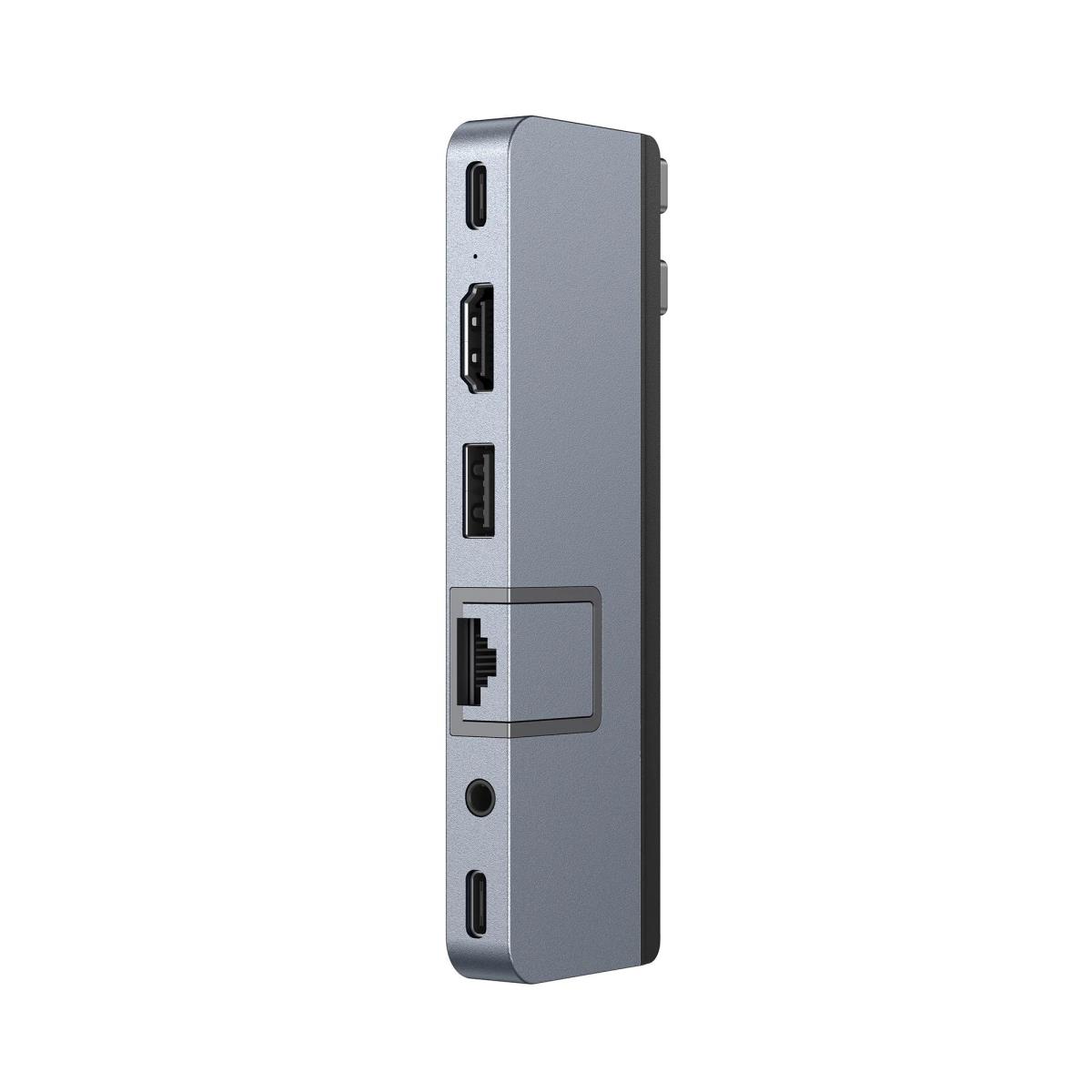Hyper Drive Duo Pro 7-in-2 USB-c Hub - Grey