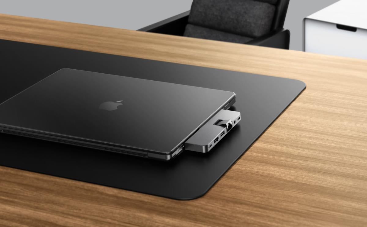 Hyper Drive Duo Pro 7-in-2 USB-c Hub - Grey