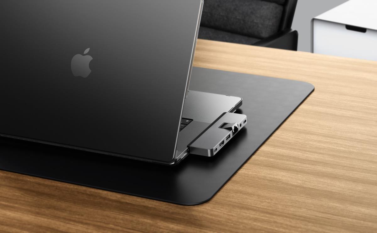 Hyper Drive Duo Pro 7-in-2 USB-c Hub - Grey