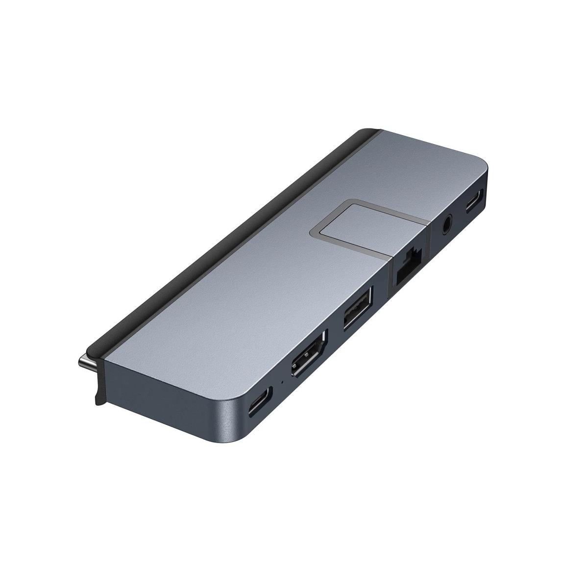Hyper Drive Duo Pro 7-in-2 USB-c Hub - Grey