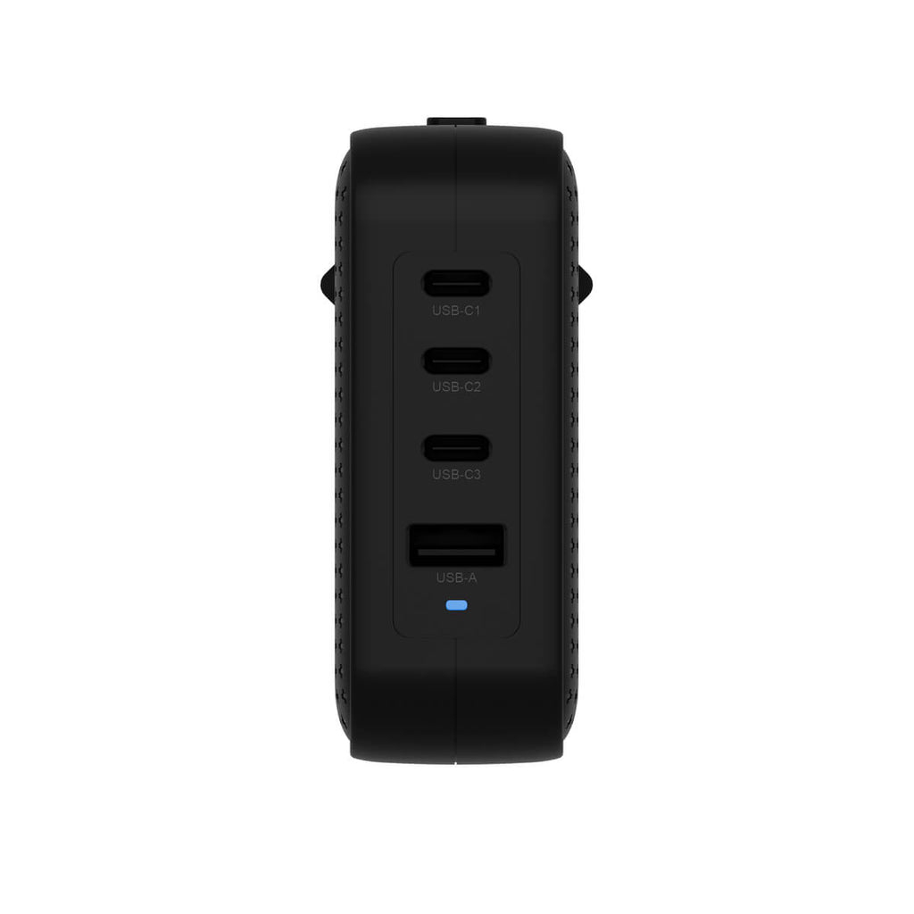 Hyper Hyperjuice 100w USB-c Gan Travel Charger (3c+1a) - Black