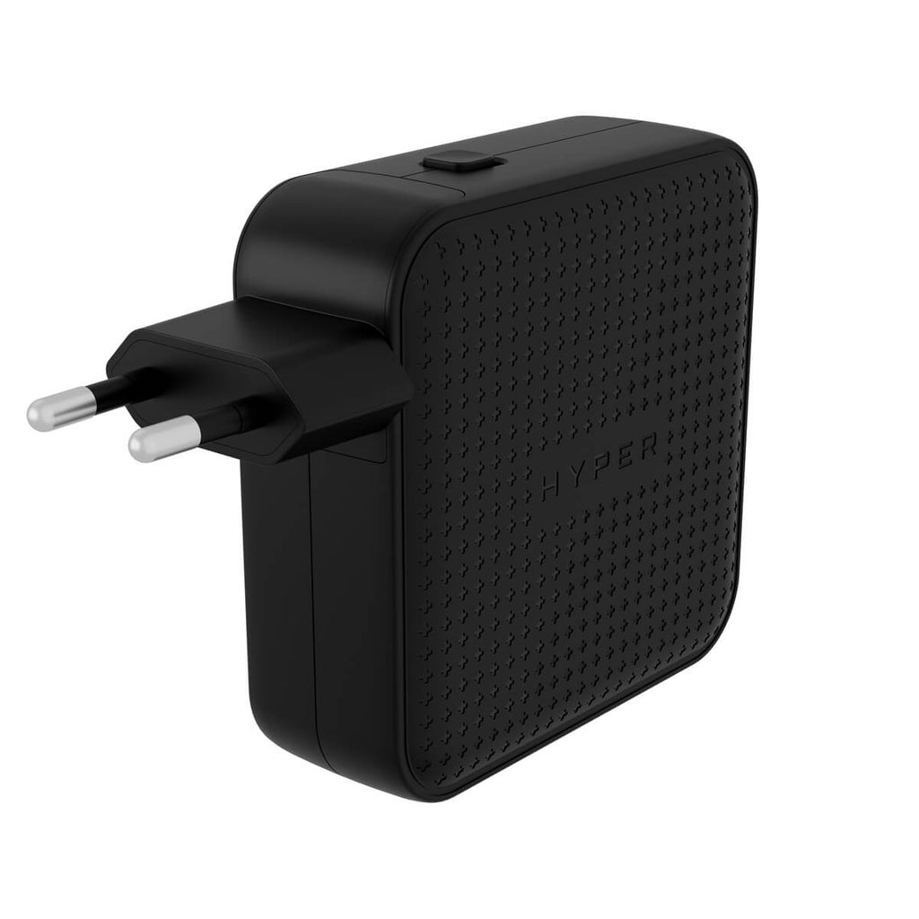 Hyper Hyperjuice 100w USB-c Gan Travel Charger (3c+1a) - Black