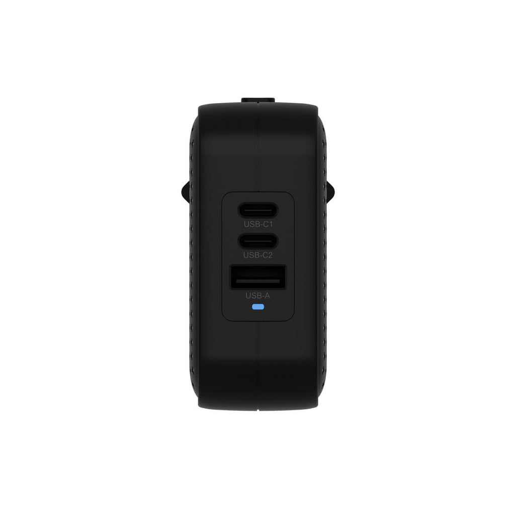 Hyper Hyperjuice 70w USB-c Gan Travel Charger (3c+1a) - Black