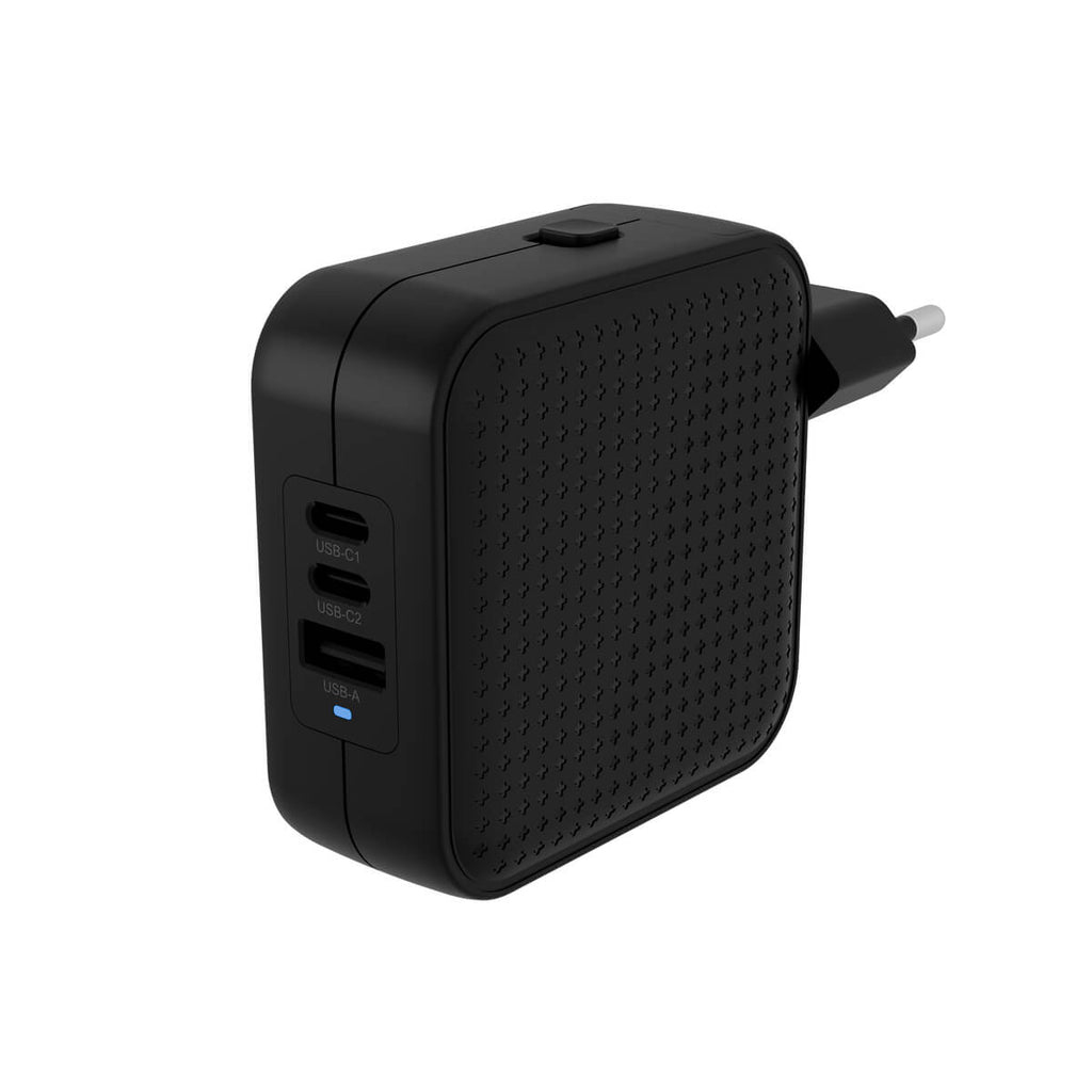Hyper Hyperjuice 70w USB-c Gan Travel Charger (3c+1a) - Black