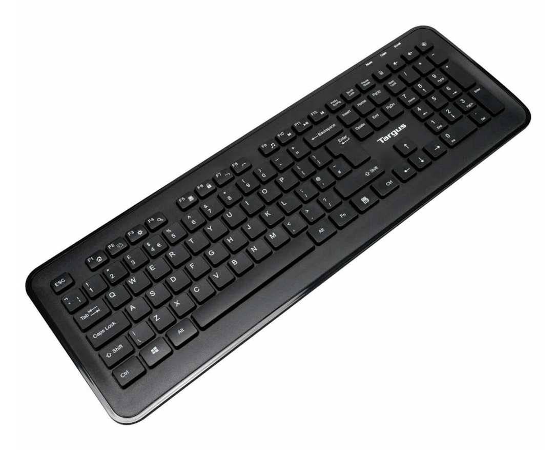 Full-size Wireless Keyboard And Mouse Combo - Black (nordic)