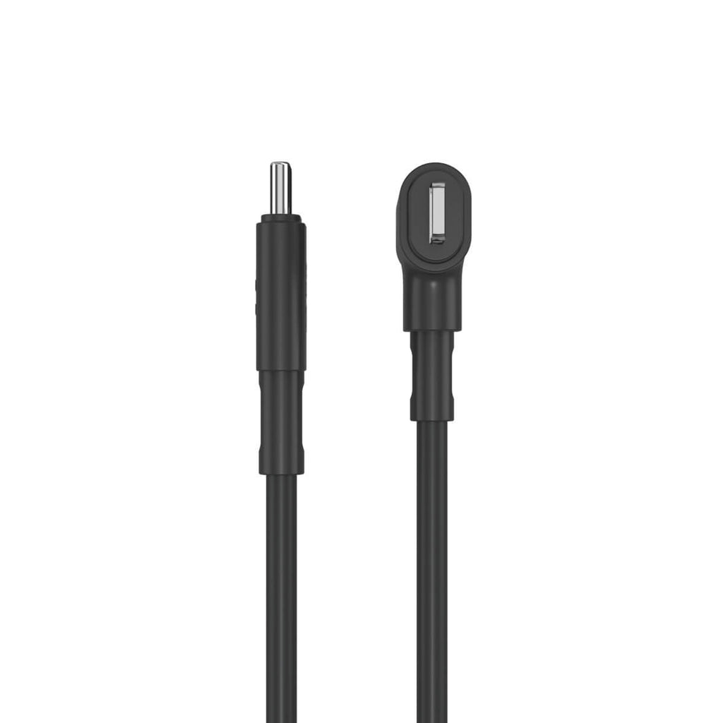 Hyperjuice Silicone USB-c To USB-c And Lightning Hybrid 60w Cable - Black