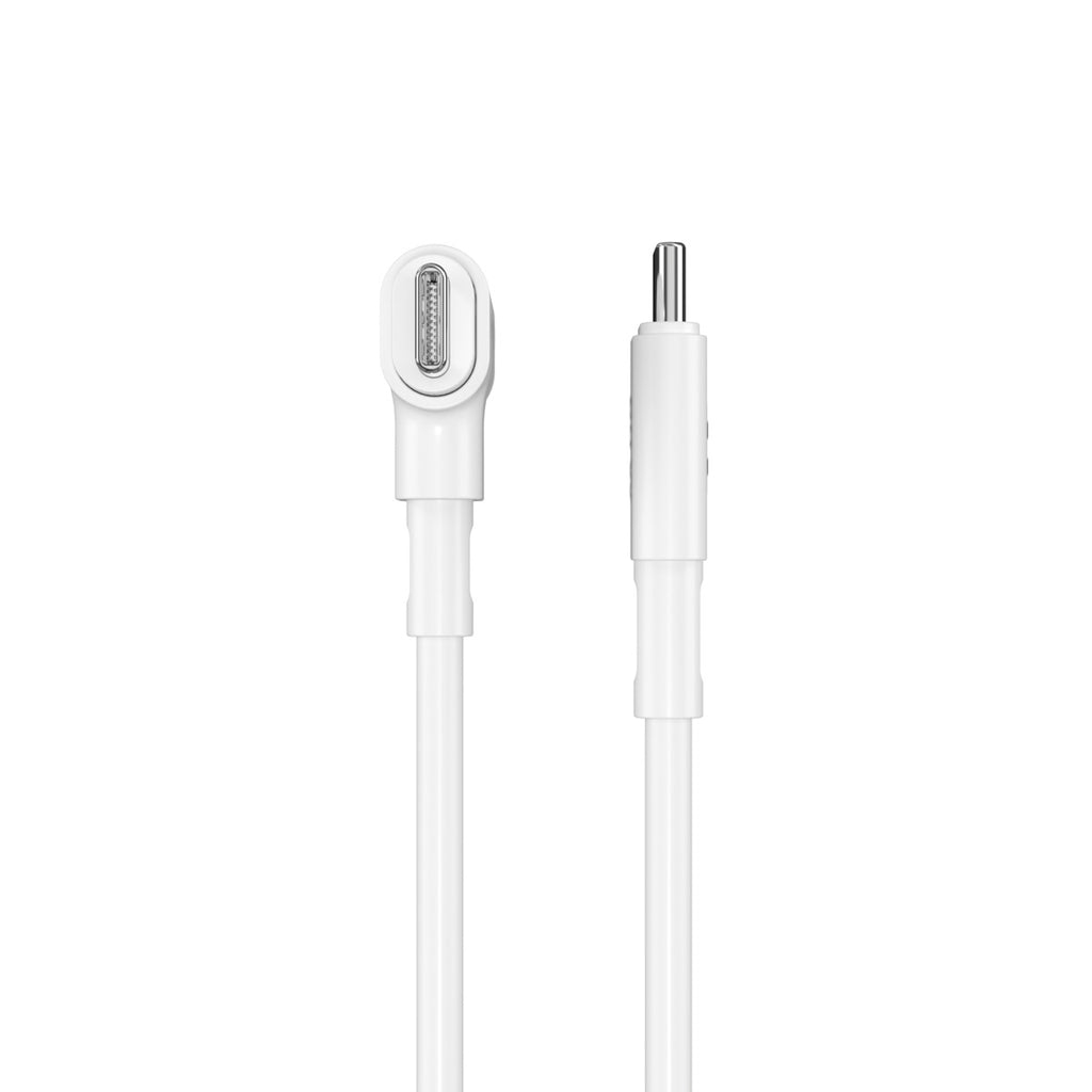 Hyperjuice Silicone USB-c To USB-c And Lightning Hybrid 60w Cable - White