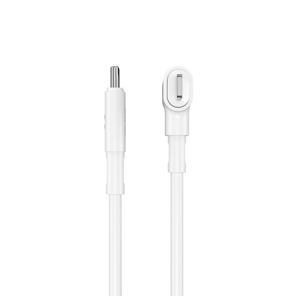 Hyperjuice Silicone USB-c To USB-c And Lightning Hybrid 60w Cable - White