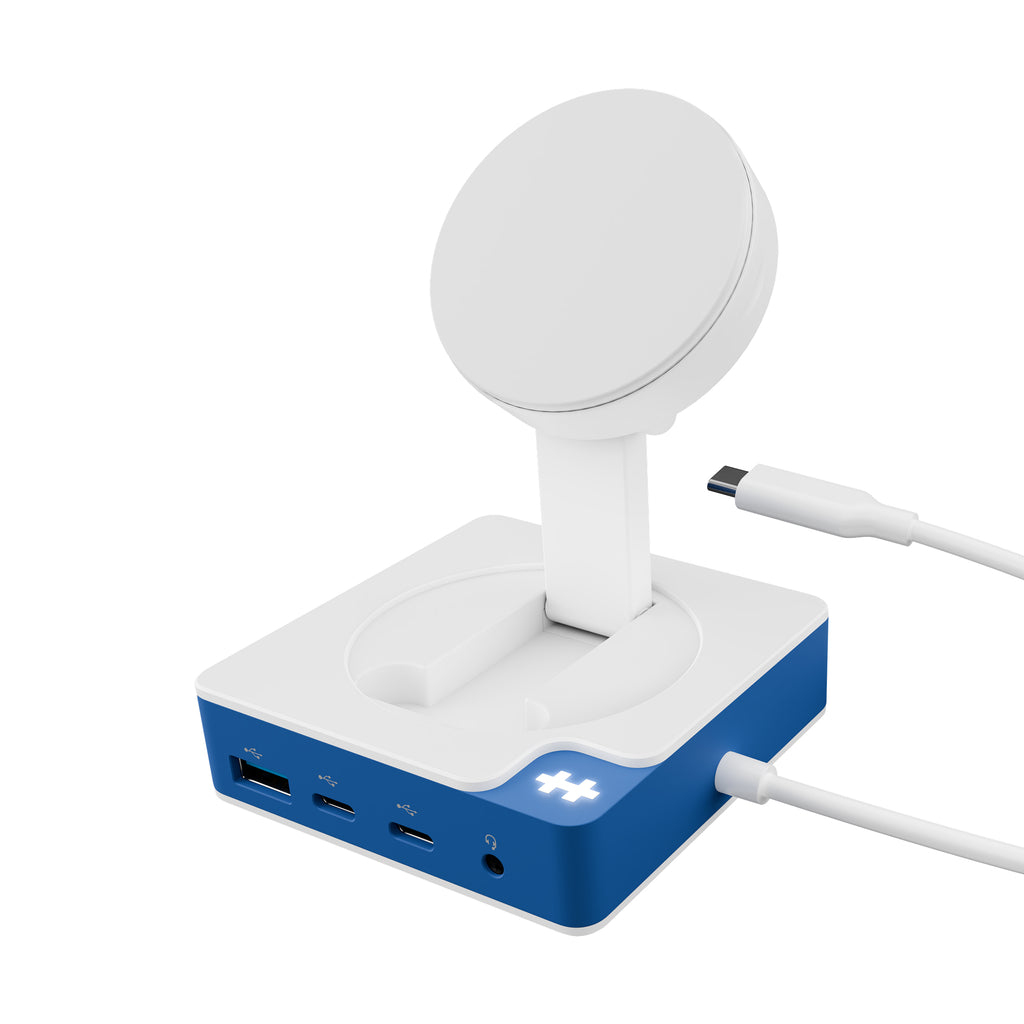 Hyperdrive - Flex Magcharge USB-c Hub (blue)