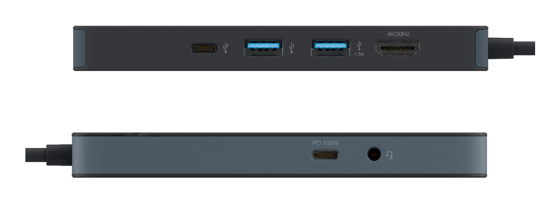 Hyperdrive Flex 8 Port USB-c Hub (black)